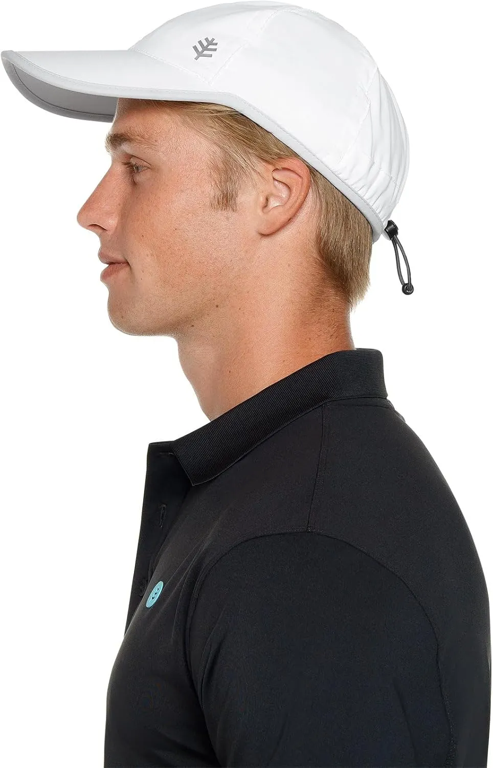 Unisex Sports Cap - UPF 50 Sun Protective - Reflective Logo - Lenny