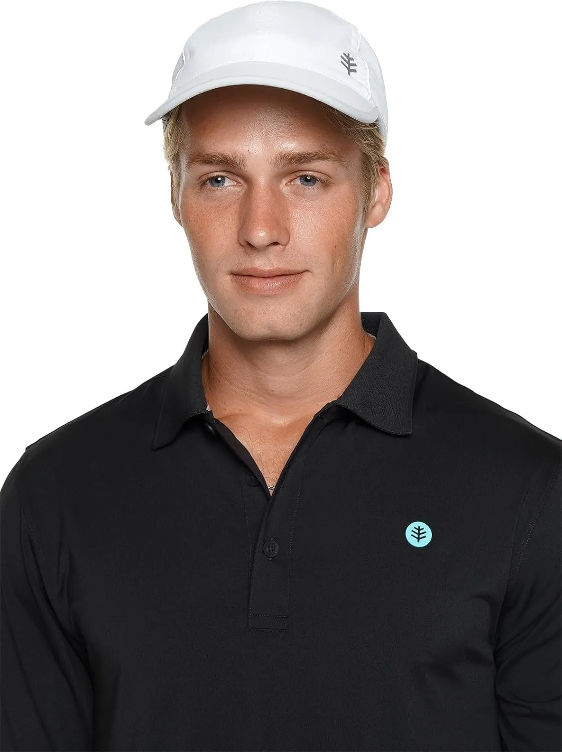 Unisex Sports Cap - UPF 50 Sun Protective - Reflective Logo - Lenny
