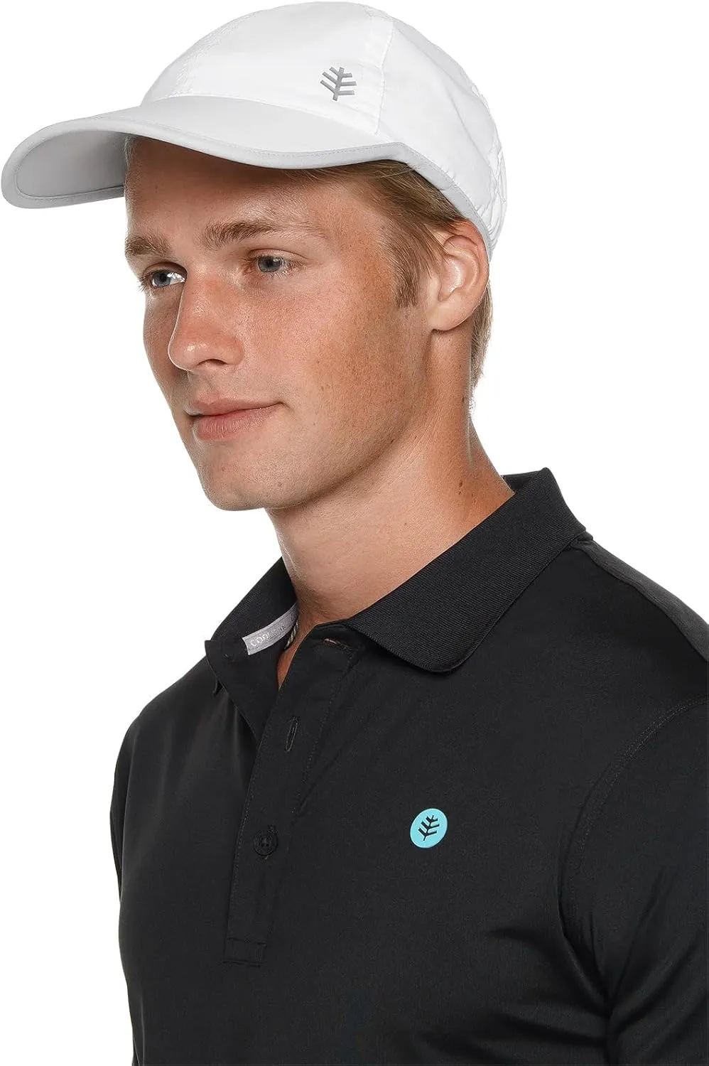 Unisex Sports Cap - UPF 50 Sun Protective - Reflective Logo - Lenny