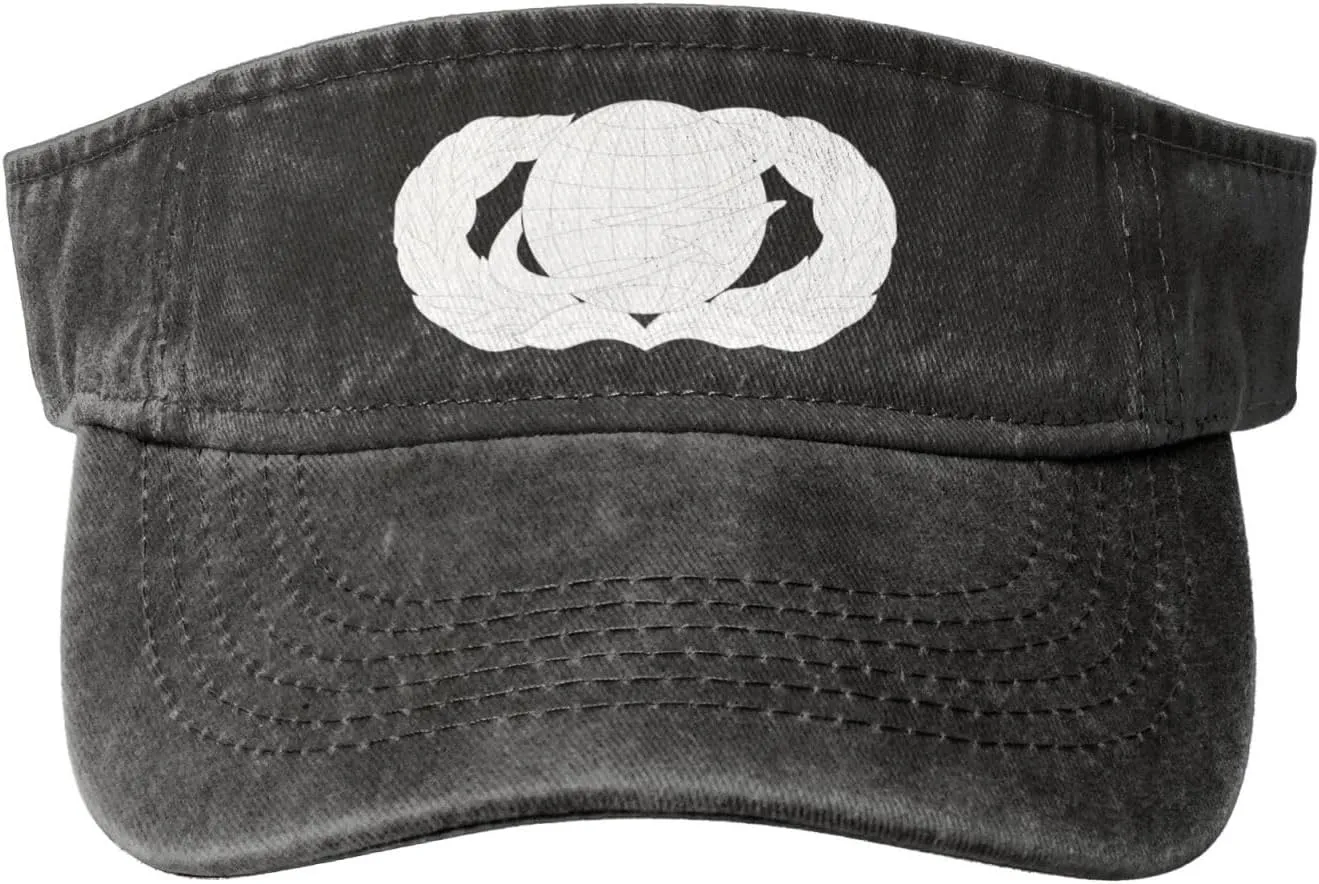 United States Air Force Manpower & Personnel Badge Sun Visor Hats Adjustable Baseball Cap for Women Men Sun Hat Golf Caps