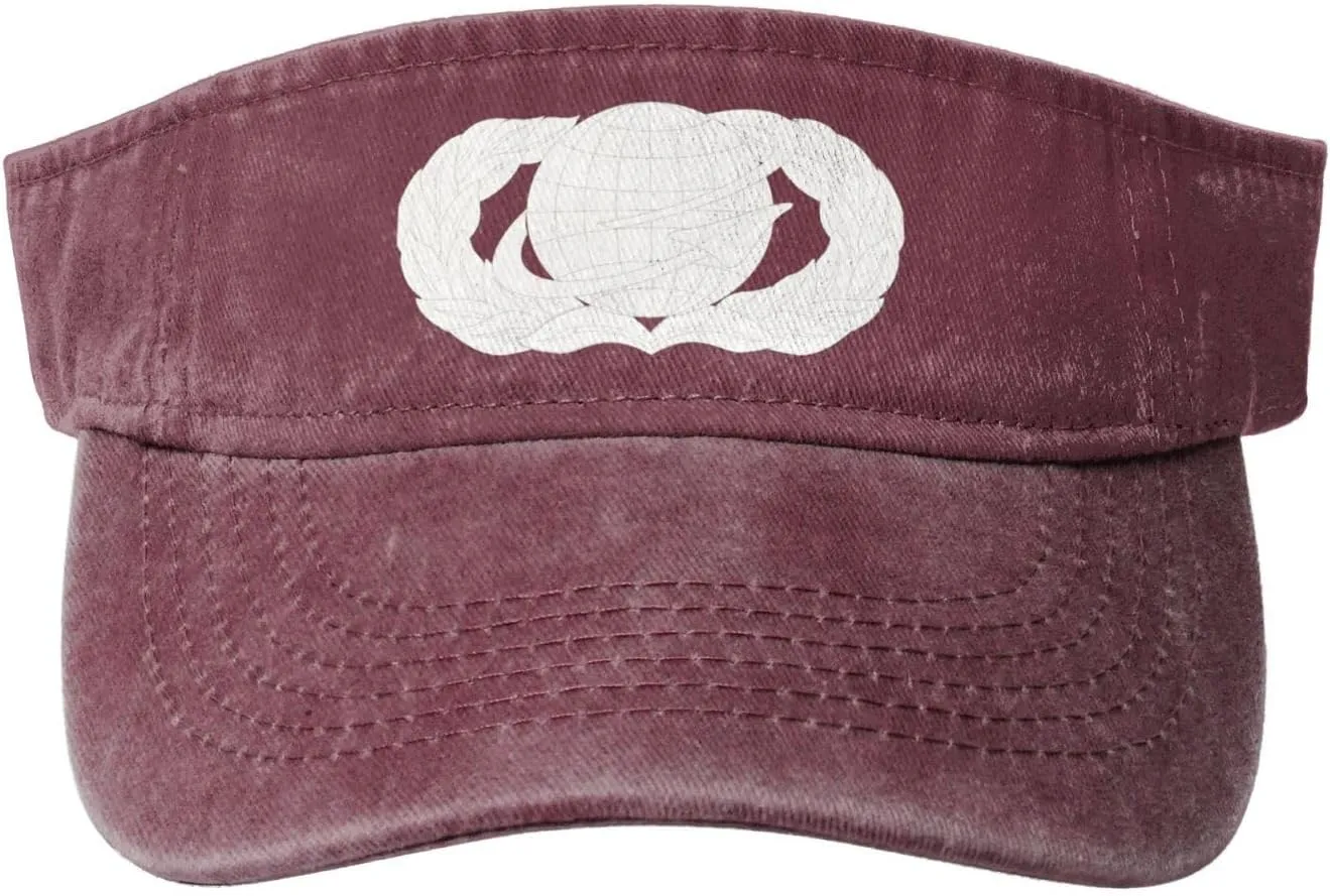 United States Air Force Manpower & Personnel Badge Sun Visor Hats for Women Men Sun Hat Sports Golf Caps Baseball Cap