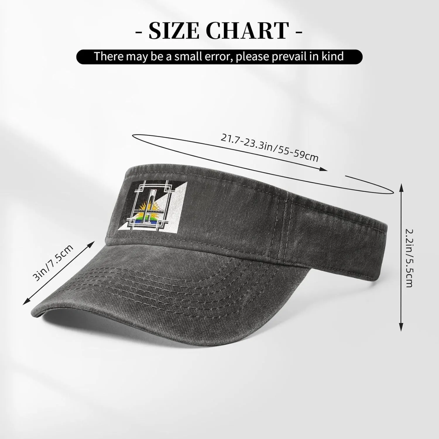 Unofficial Sunset Park Flag Sun Visor Hats Adjustable Baseball Cap for Women Men Sun Hat Golf Caps