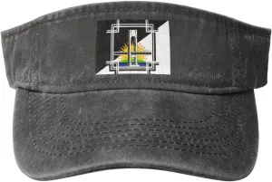 Unofficial Sunset Park Flag Sun Visor Hats Adjustable Baseball Cap for Women Men Sun Hat Golf Caps