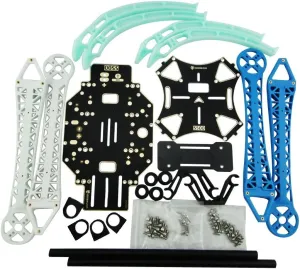 Usmile® S500 PCB Quadcopter Frame Kit with Landing Gear Skid for fpv quadcopter fpv drone able to mount Gopro Gimbal F450 Upgrade Similar to F550