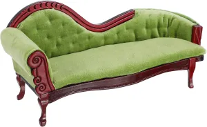 Vaguelly Miniature Lounge Sofa Model for Dolls House Furniture Color Mini Sofa Decor Cute Decorative for Mini House Ornament and Photo Props