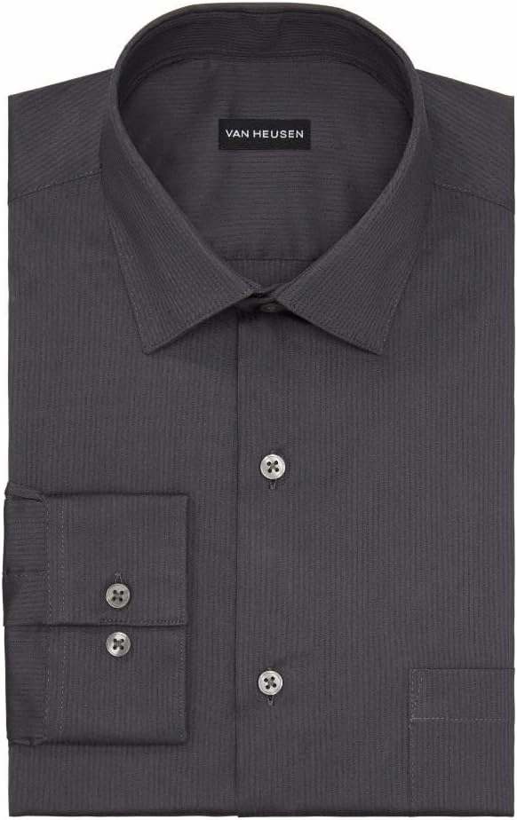 Van Heusen Men's Dress Shirt Regular Fit Everyday Defense Stretch