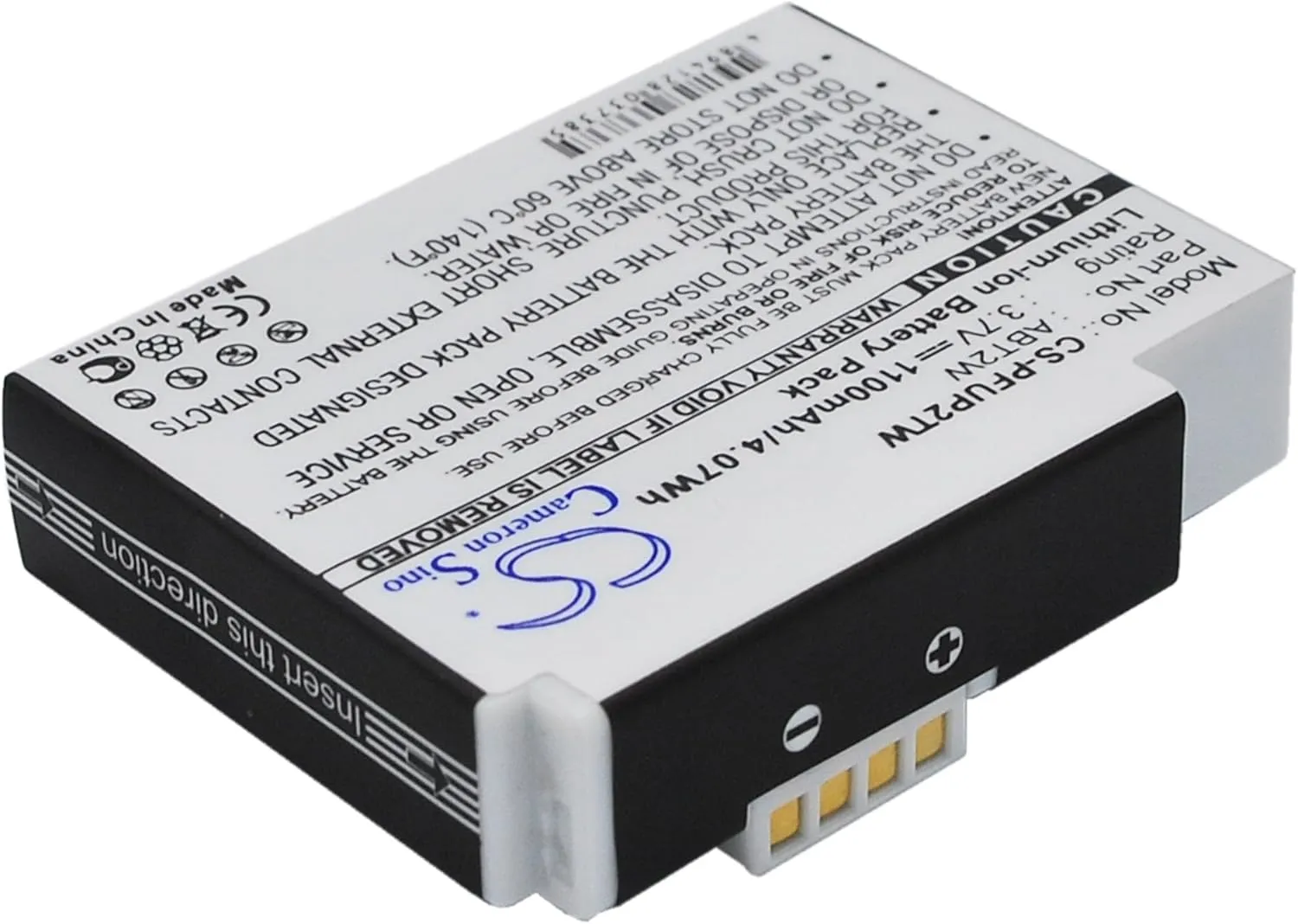VI VINTRONS Battery for Cisco Flip Ultra HD, Flip Video, Flip Video UltraHD 8GB,