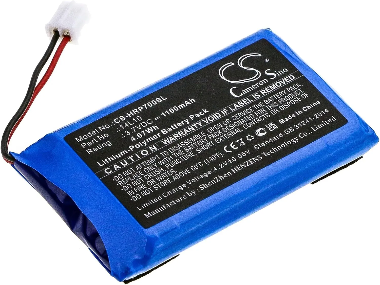VI VINTRONS Battery for Hairmax PR7-V01, Prima 7, Prima 9, 14L10,