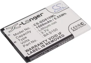 VI VINTRONS Battery Replacement Compatible for AUDIOVOX PPC6800, PPC-6800, VX6800, DOPOD 9100,