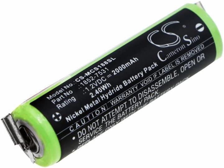 VI VINTRONS Battery for Moser ChroMini 1591, ChroMini 1591B, ChroMini 1591Q, Easy Style 1881, 1852-7531,