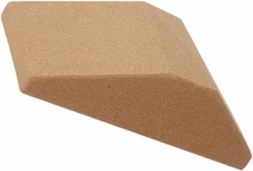 VICASKY Yoga Block Cork Inclined Ramp Skid Heavy Duty Calf Stretch Board for Squats Convenient Exercise Block for Home Gym Lightweight Durable Design for Muscle Relief and Fatigue