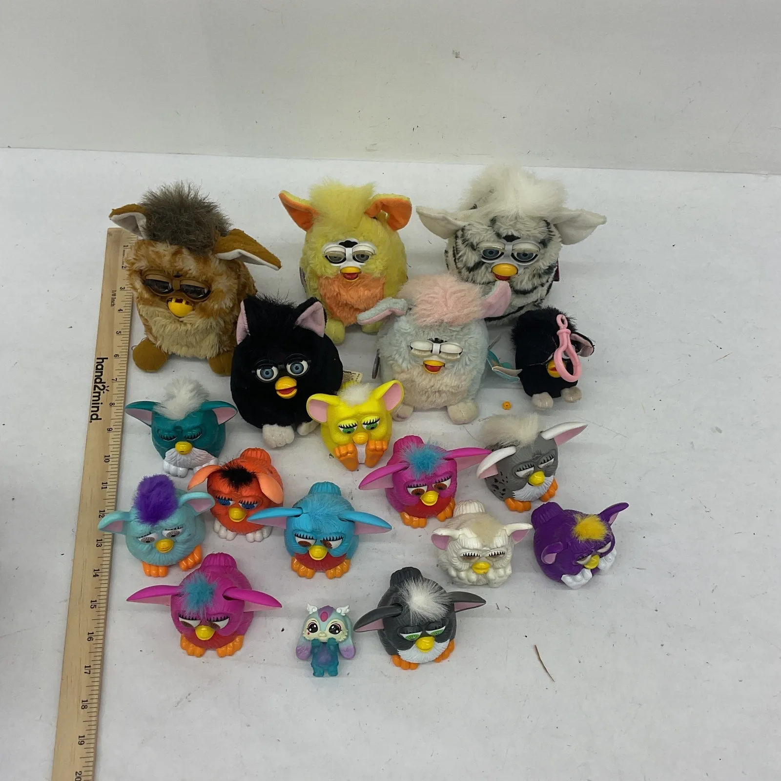 Vintage & Modern Preowned LOT Furby Furbies Interactive Toys Figures Mini Plush