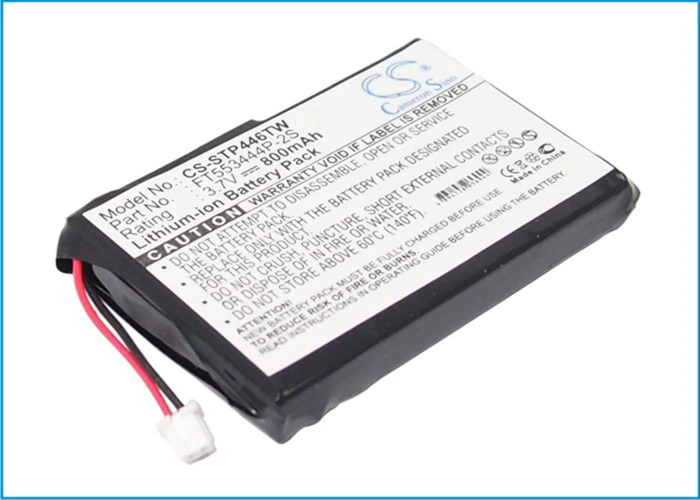VINTRONS Replacement Battery for STABO freecomm 600 Set, PMR 446, 20640 (800mAh),