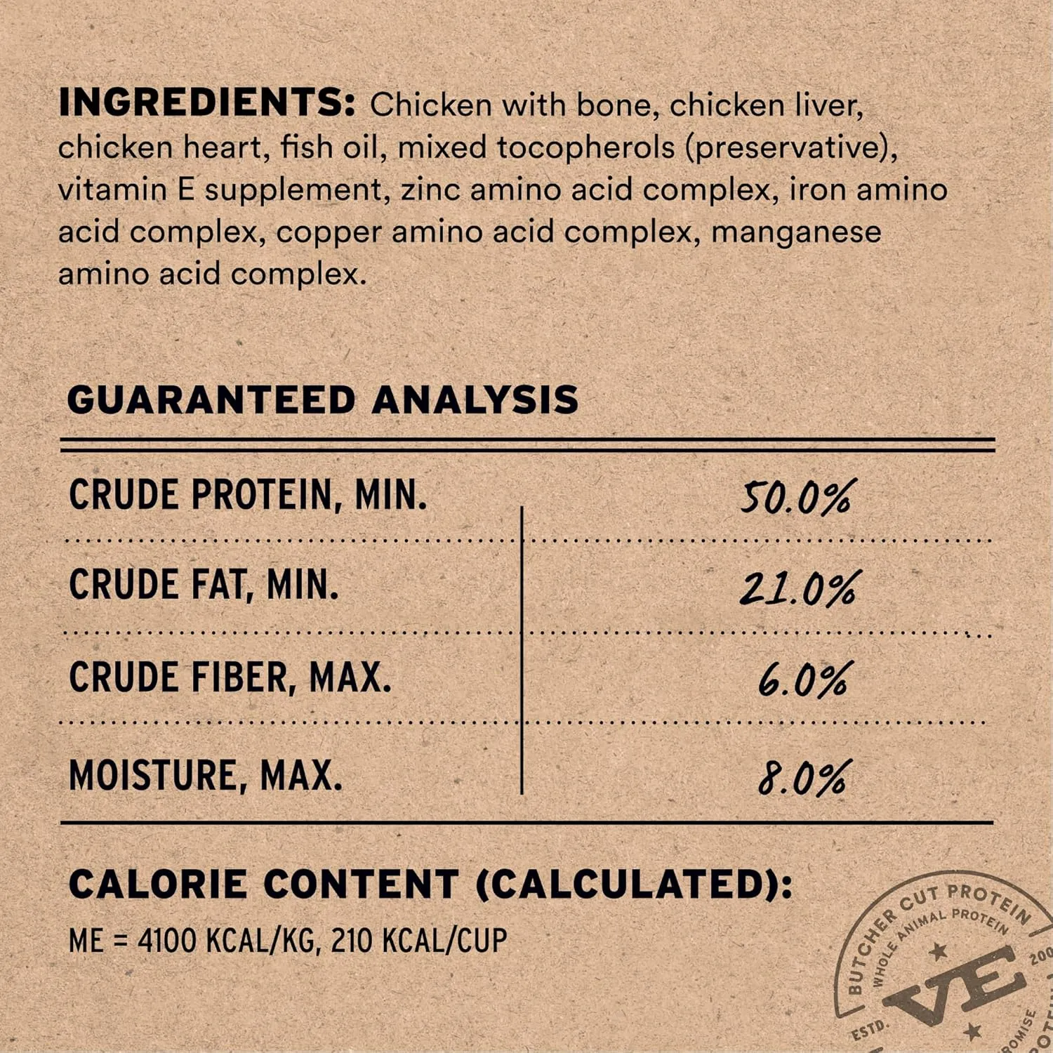 Vital Essentials® Freeze-Dried Raw Chicken Entree & Mixer Dog Food Crunchy Mini Nibs, 25 oz