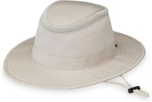 Wallaroo Hat Company Men's Summit Sun Hat – UPF 50  Sun Protection, Wide Brim, Packable, Chin Strap and Adjustable Sizing