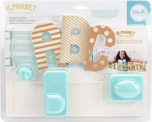 We R Memory Keepers Alphabet Punch Board, Easy-to-Use, Create Custom DIY Crafting Projects, Banners, Signs, Cards, Scapbooking, Journaling, Printmaking, and More