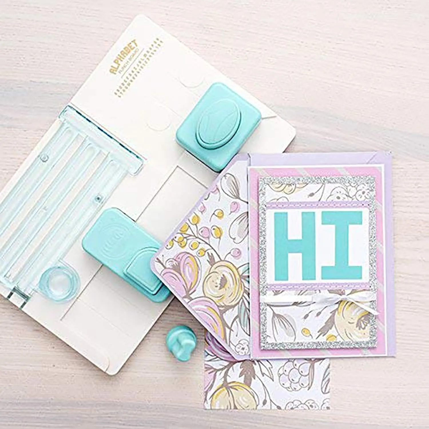 We R Memory Keepers Alphabet Punch Board, Easy-to-Use, Create Custom DIY Crafting Projects, Banners, Signs, Cards, Scapbooking, Journaling, Printmaking, and More