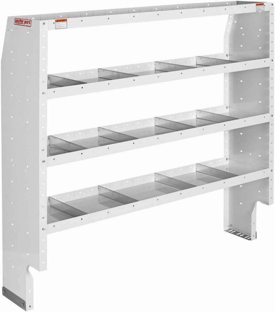 Weather Guard 9376303 Adjustable Shelf Unit,White