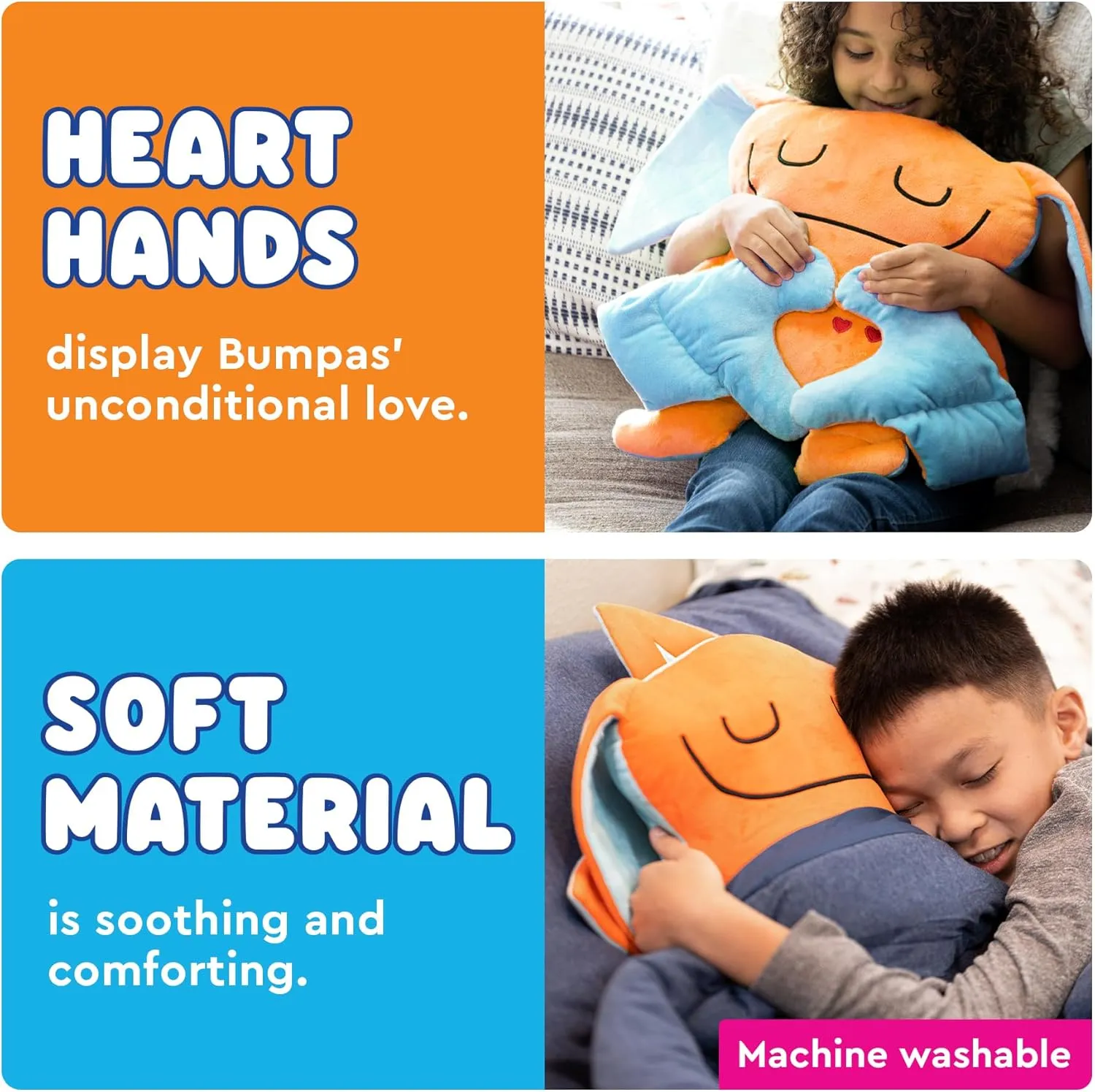 Weighted Plush Toy – Sensory Plush Toys with Weighted Arms to Give Realistic Hugs – Cute Cuddle Pal Zeek