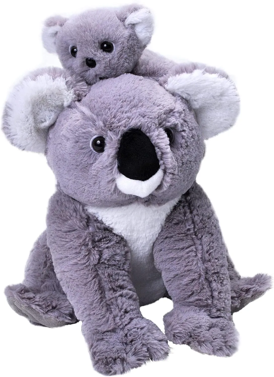 Wild Republic Mom and Baby Koala, Stuffed Animal, 12 inches, Gift for Kids, Plush Toy, Fill is Spun Recycled Water Bottles