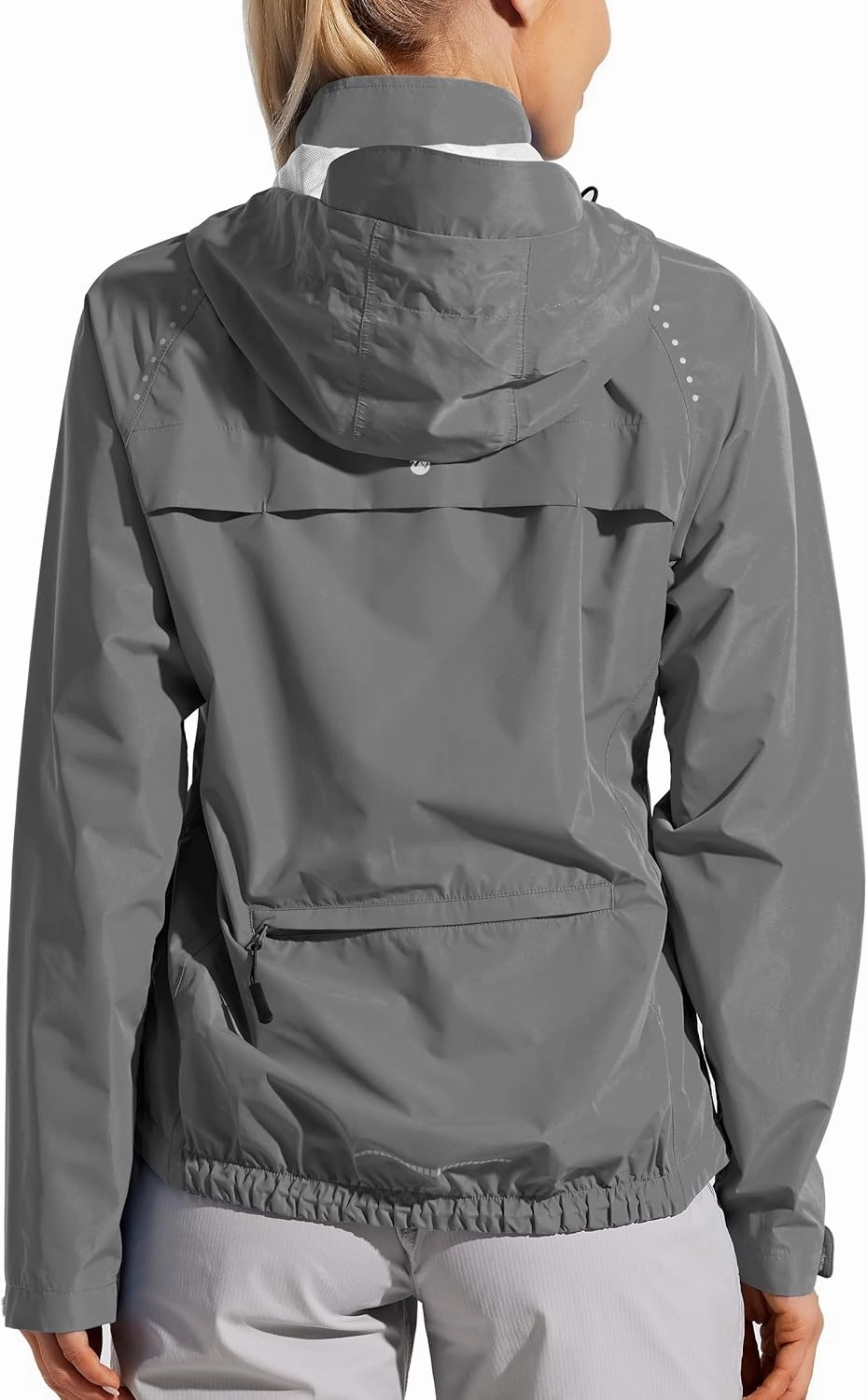Willit Women's Cycling Running Jackets Rain Windproof Jackets Lightweight Windbreaker Bike Hiking Jacket Packable Hooded