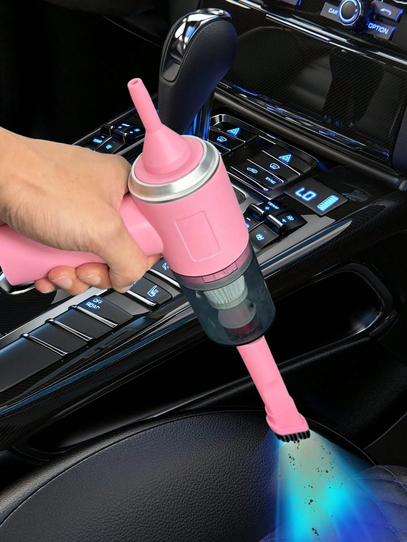 Wireless Hand-Held Vehicle Vacuum Handheld Cordless Handheld Blowers Mini Vacuum Cleaner For Home And Car Super Suction Power Can Be Used For Computerized Cleaning Of Crevices In Car Interiors At Home
