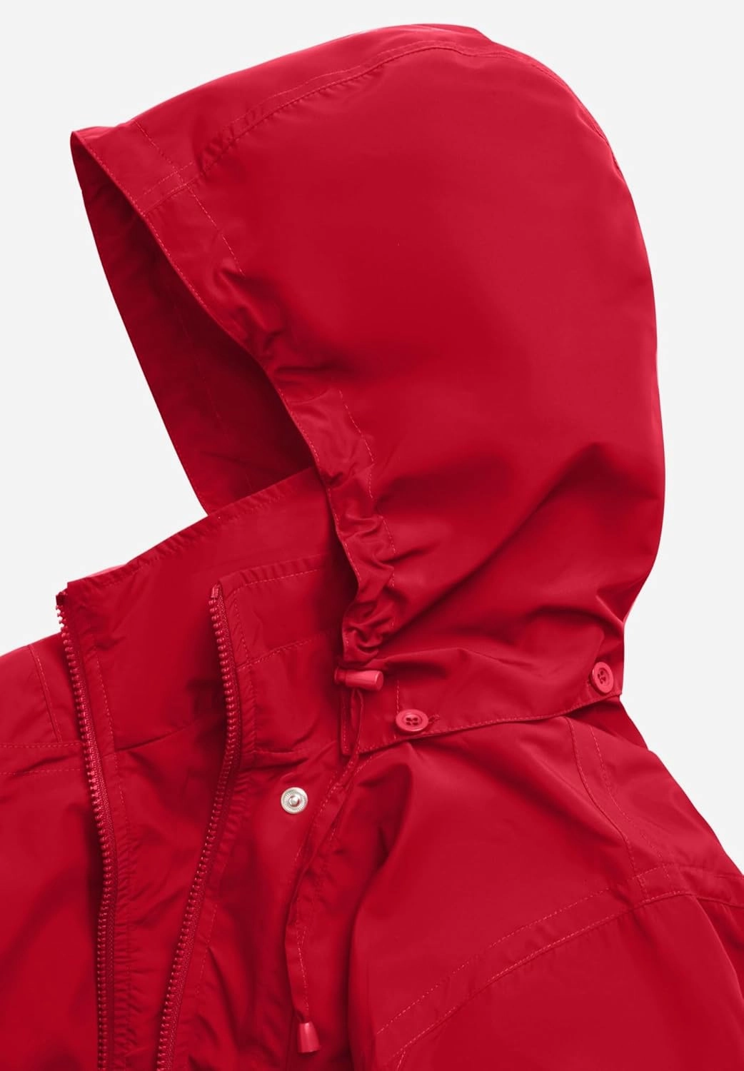 Woman Within Plus Size Fleece-Lined Taslon Anorak