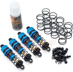Yeah Racing Shock-Gear 60mm Damper Set For 1/10 RC Off Road Car #DSG-0060BU