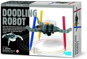 Young Engineer Doodling Robot - Children Kids Boys Girls - Classic Science Kit - New for 2015 Christmas Xmas Gift Present Fun Games & Toys Idea Age 8
