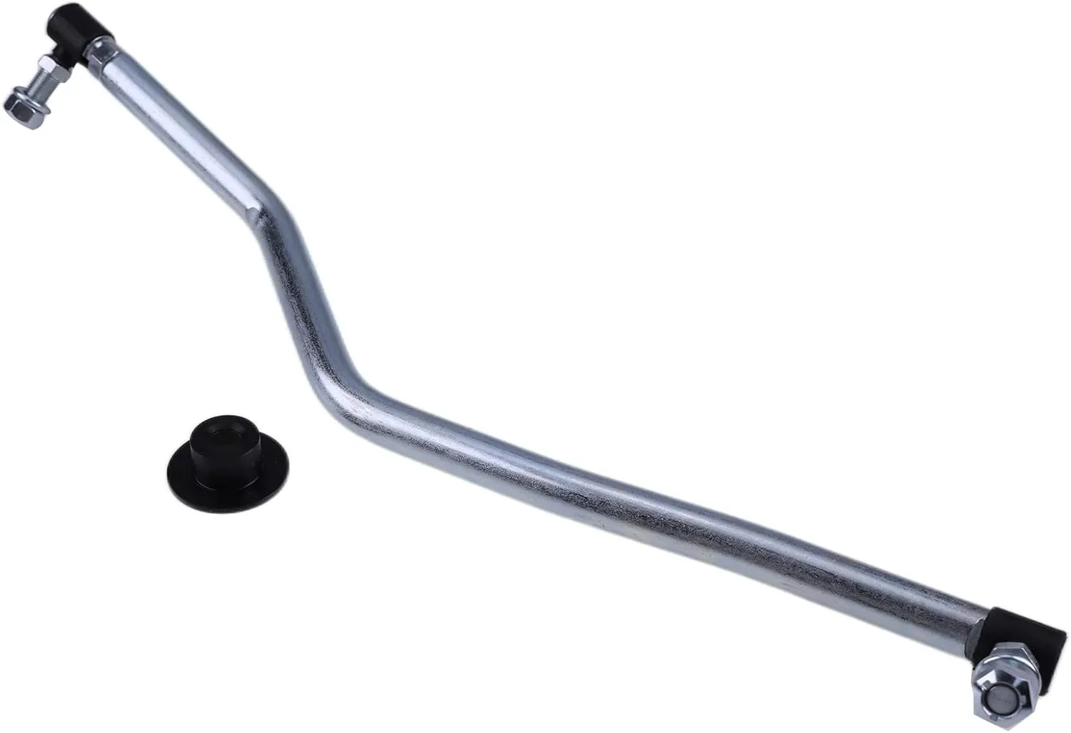 ZTUOAUMA LH Left Steering Drag Link 194740 532194740 with Rubber Cap Compatible with Husqvarna Craftsman Murray Dixon Jonsered Poulan Pro AYP EHP WeedEater Lawn Mowers