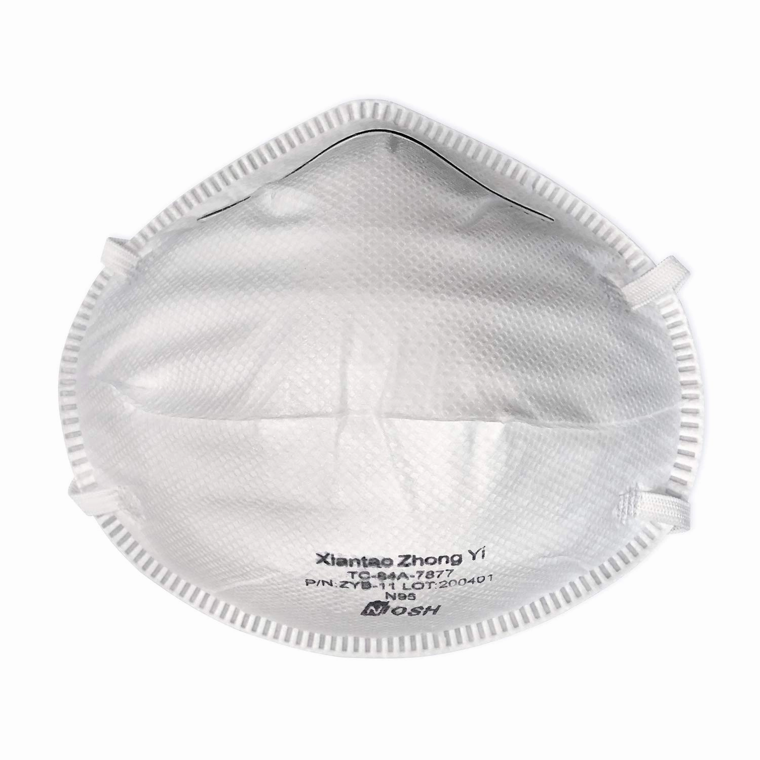 ZYB-11 NIOSH-Approved N95 Masks for Adults – White pack of 20 n95 respirator masks for adults | Disposable, Universal Fit & Breathable n-95 face masks for adults
